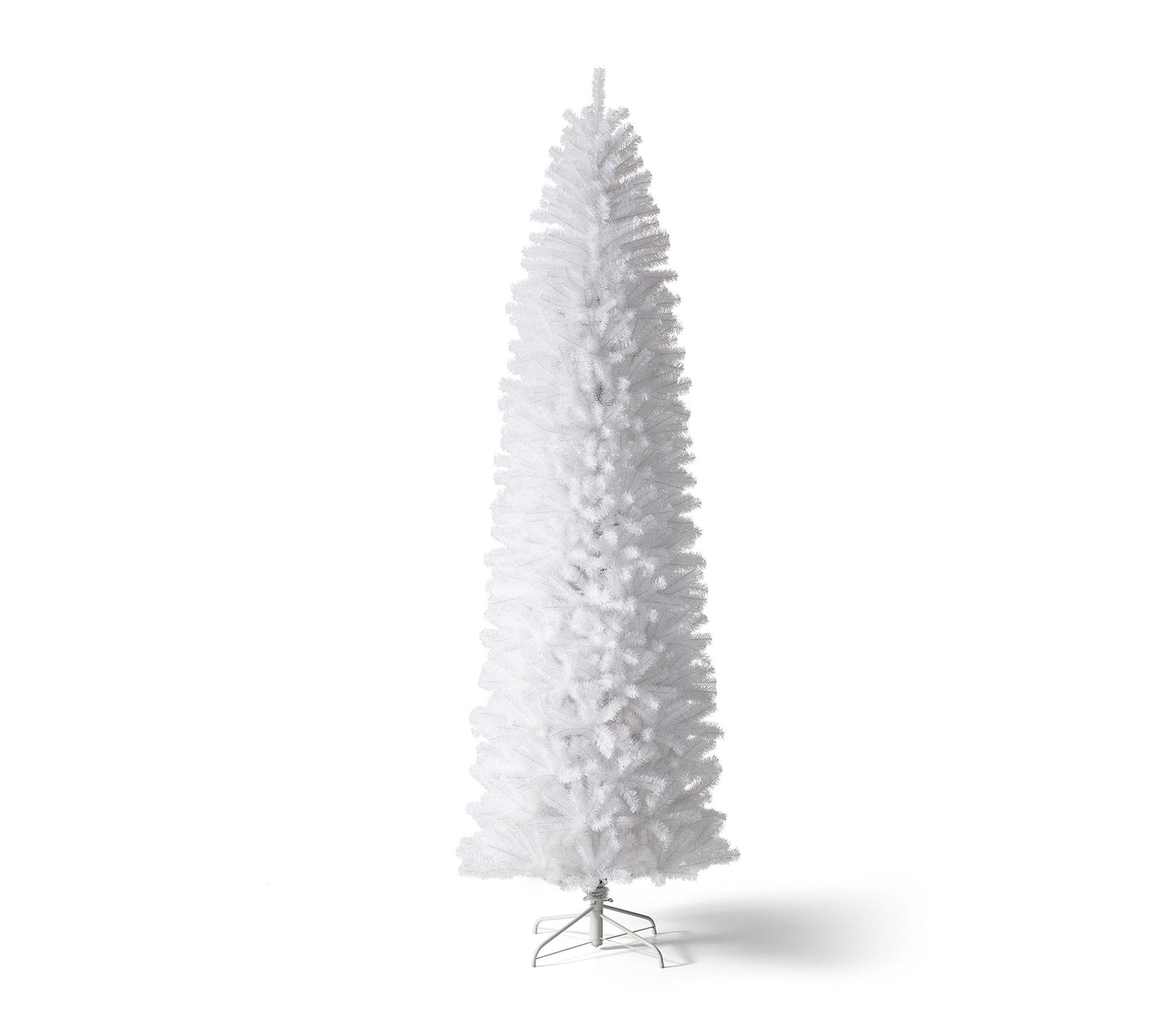 Glitzhome 9' Pencil Tinsel Artificial ChristmasTree