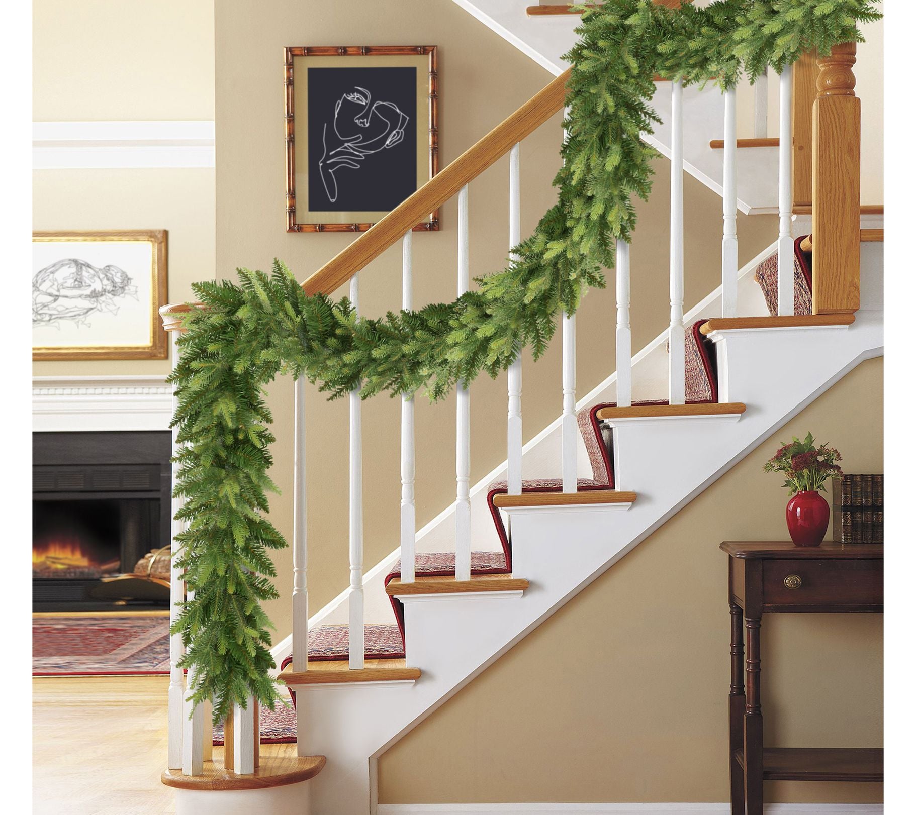 Puleo International 20ft Balsam Fir Artificialarland