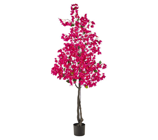 Nearly Natural 6' Bougainvillea Artificial Tree