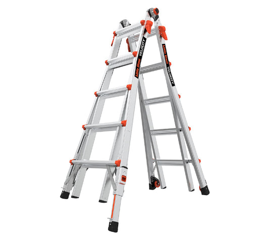 Little Giant 22' Multi-Position Ladder W/Ratchet Levelers