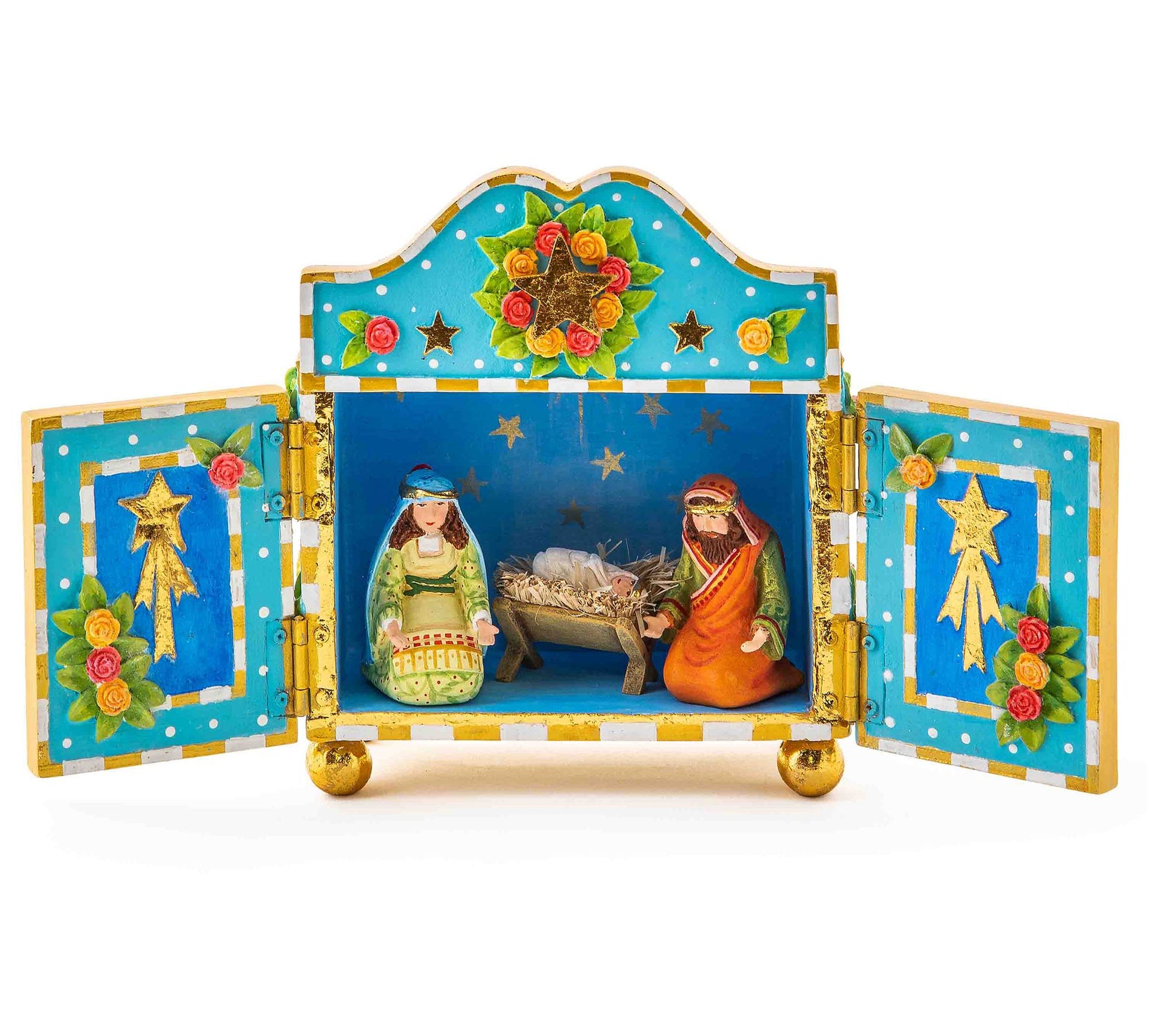 MacKenzie-Childs Mini Nativity Retablo