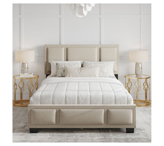Boyd Sleep Triptych Platform Tri-Panel Bed Frame