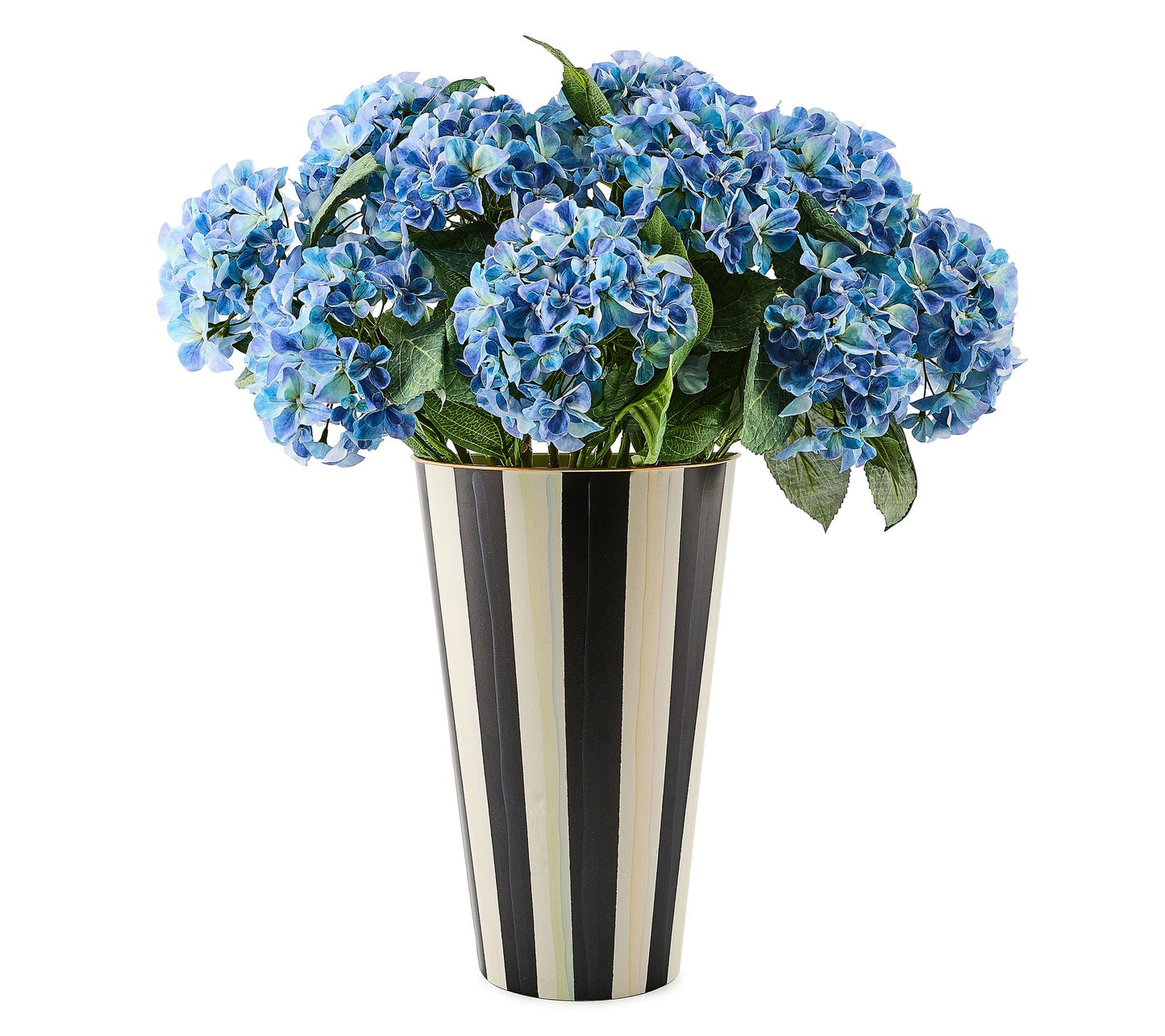 MacKenzie Childs Hanging Basket with Faux Hydrangea