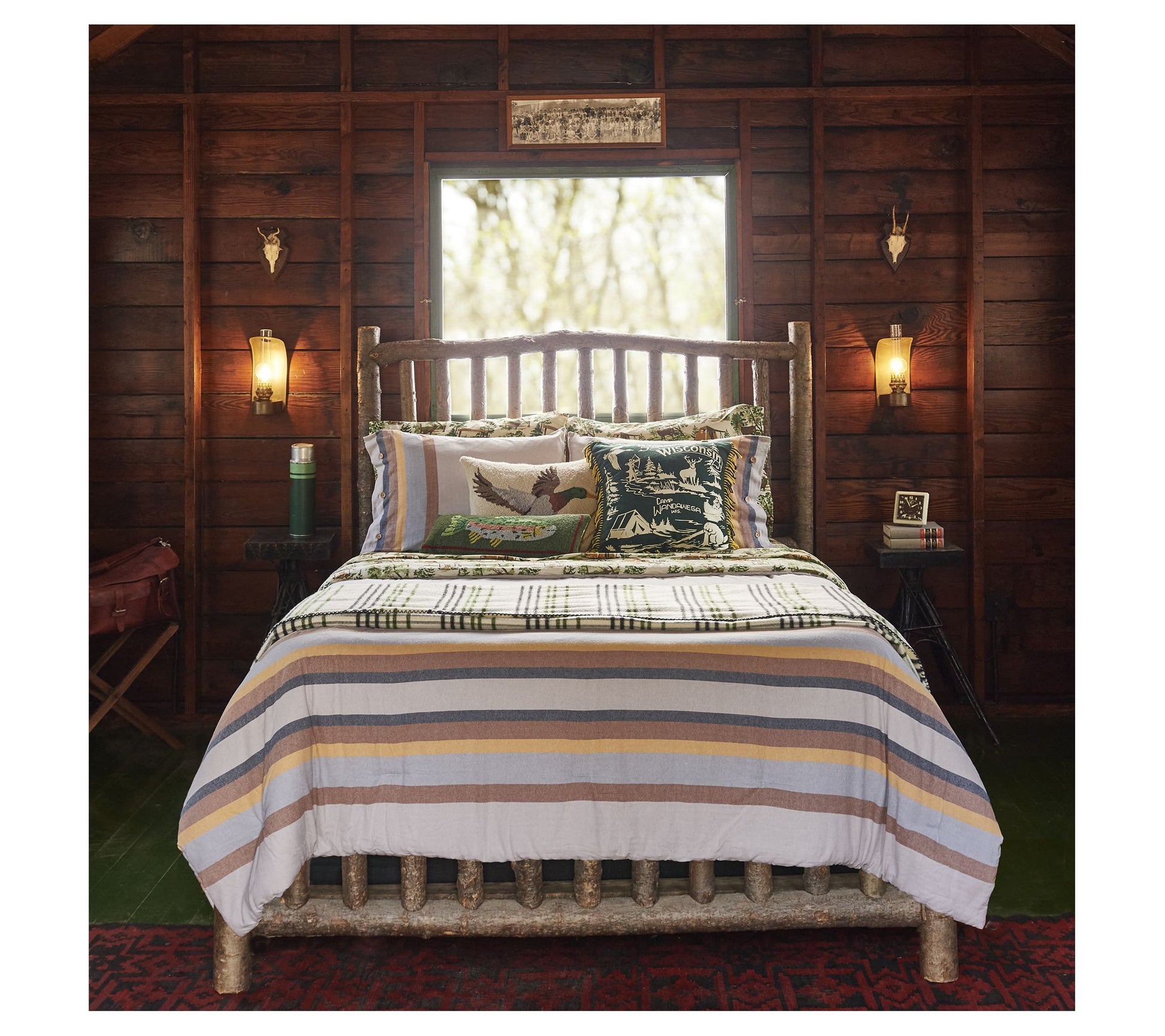 Makers Collective Camp Wandawega Stripe King Comforter Set