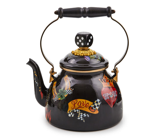 MacKenzie- Childs Tattoo 2Qt Tea Kettle