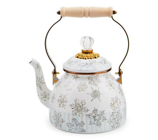 MacKenzie- Childs Winter Palace 2Qt Tea Kettle