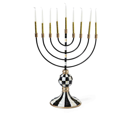 MacKenzie-Childs Courtly Menorah