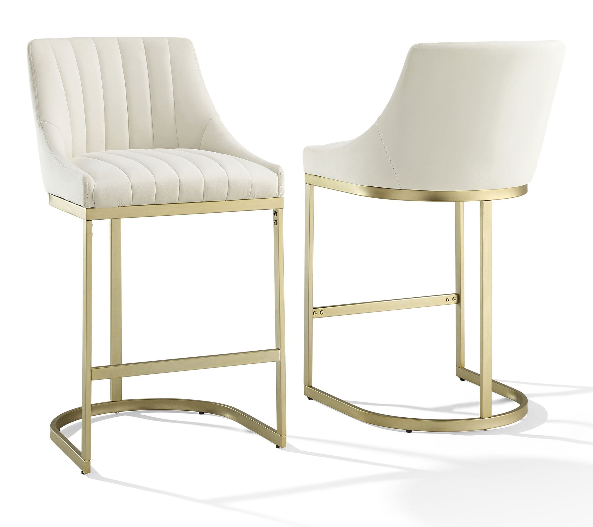 Crosley Esme 2-Piece Counter Height Bar Stool Set