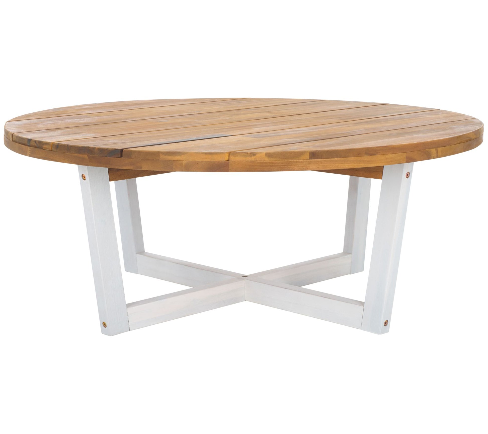 Leo Round 4 Leg Coffee Table by Valerie
