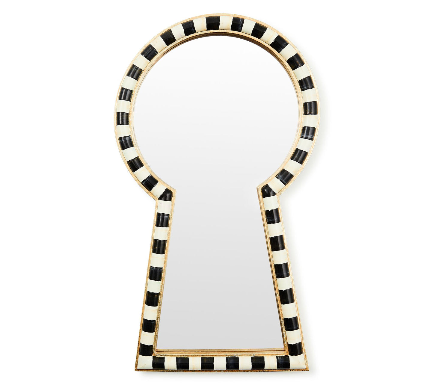 MacKenzie-Childs Keyhole Small Wall Mirror