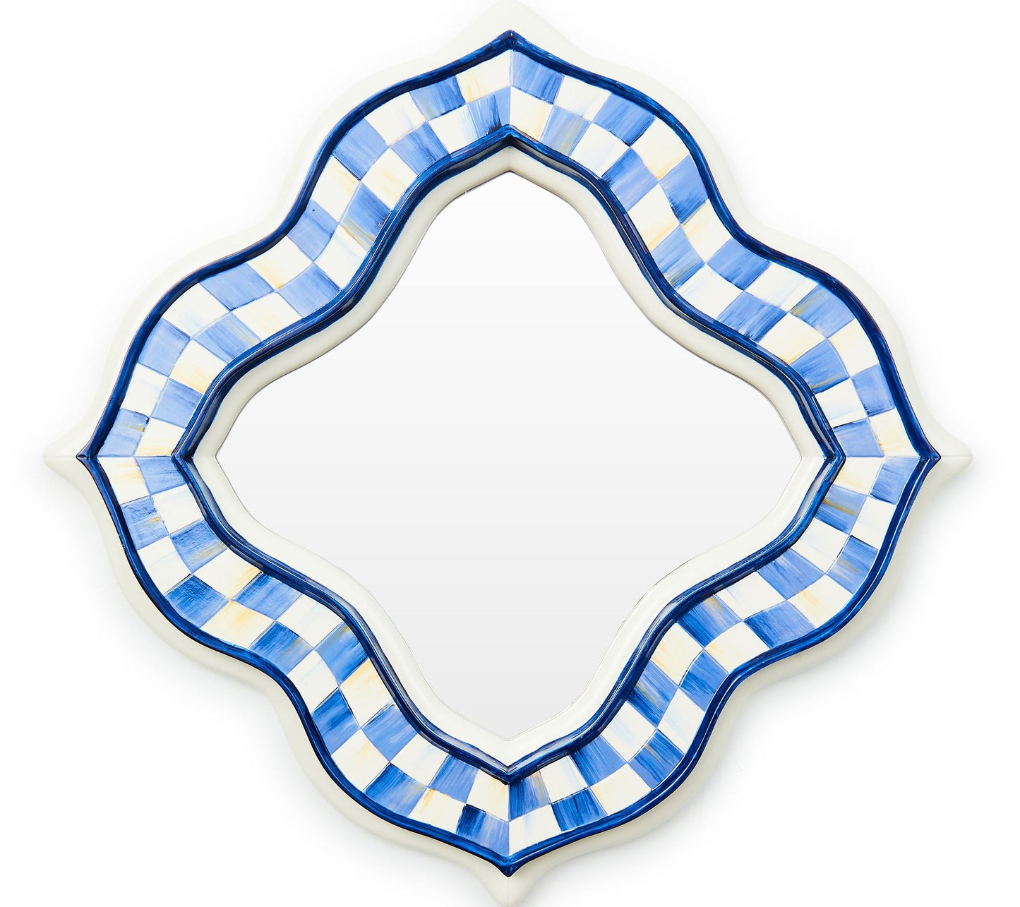 MacKenzie-Childs Royal Quatriflower Small WallMirror