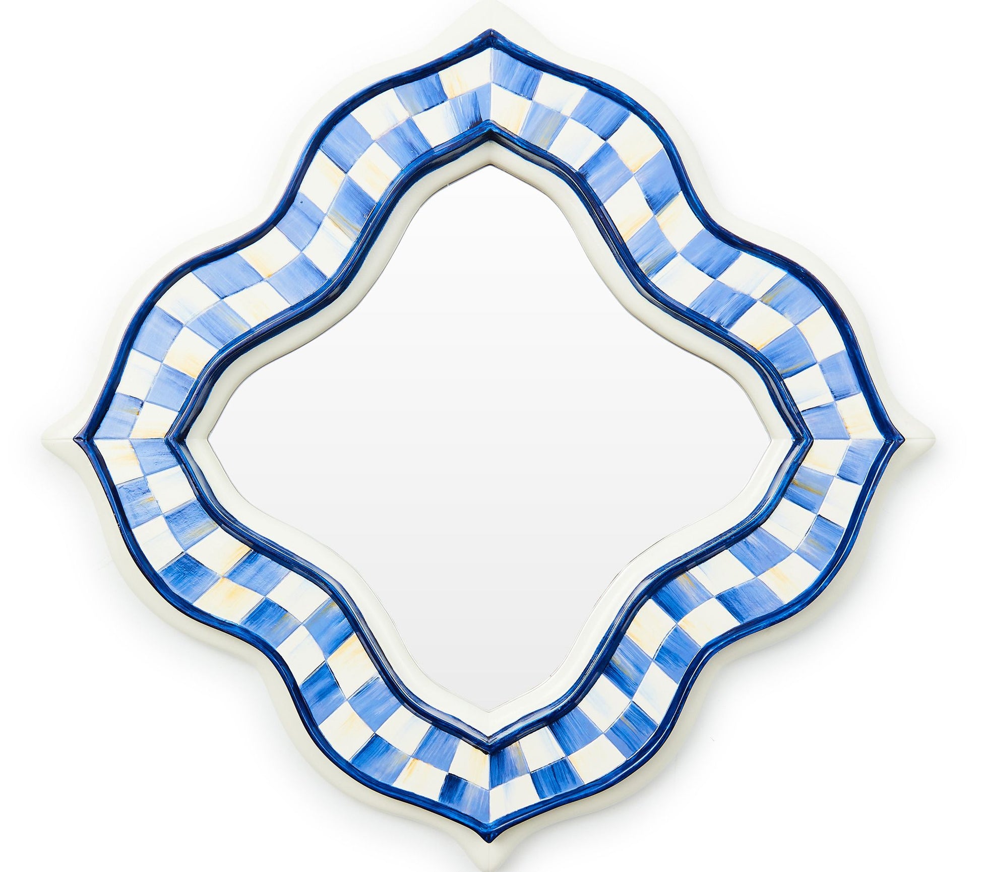 MacKenzie-Childs Royal Quatriflower Small WallMirror