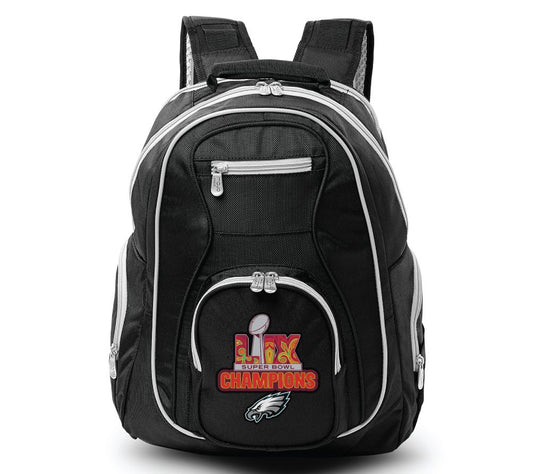 Mojo Licensing NFL Eagles Super Bowl LIX  ColorTrim Backpack