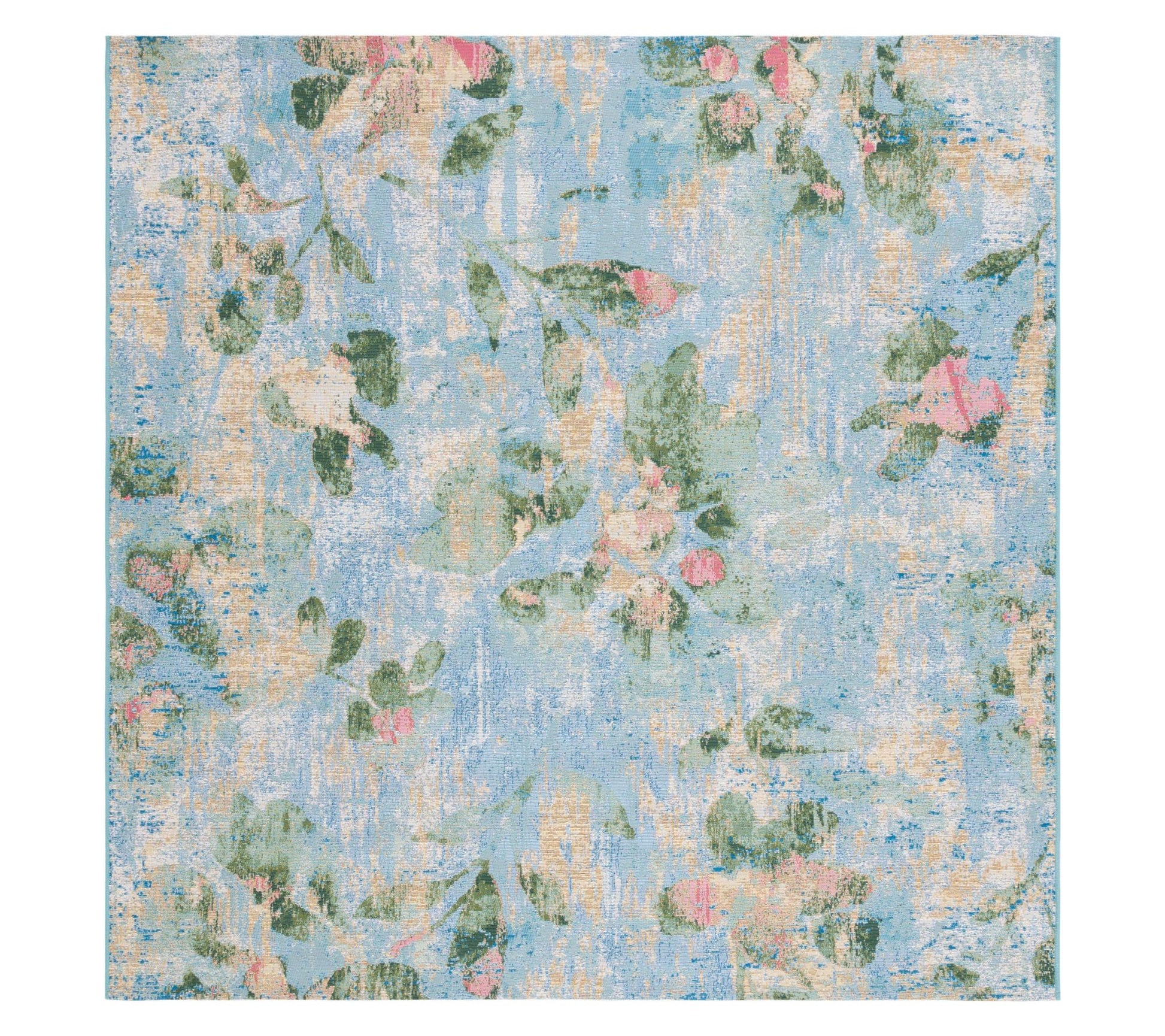 Safavieh Barbados Sunwashed Petals 6'-6" x 6'-6" Square Rug