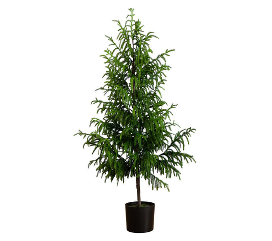 Nearly Natural 5' Artificial Norfolk Pine Tree
