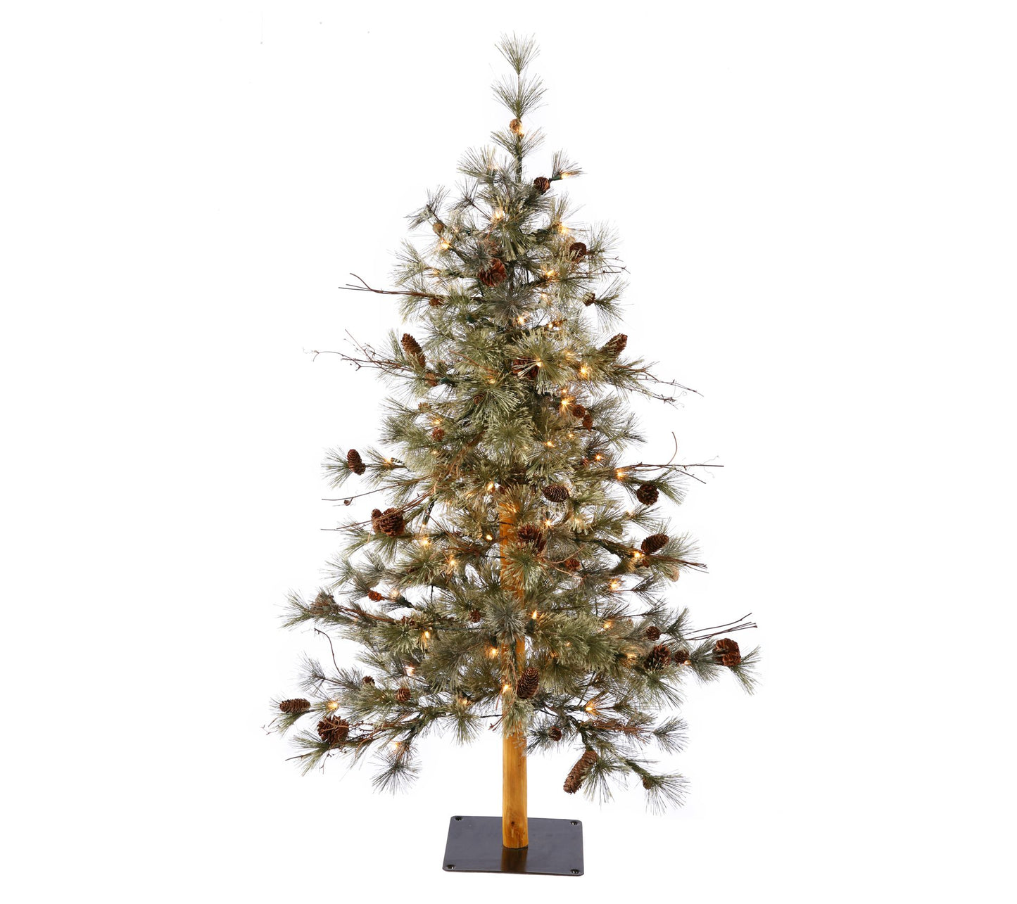 Vickerman 5' x 34" Dakota Alpine Artificial Pre-Lit Tree