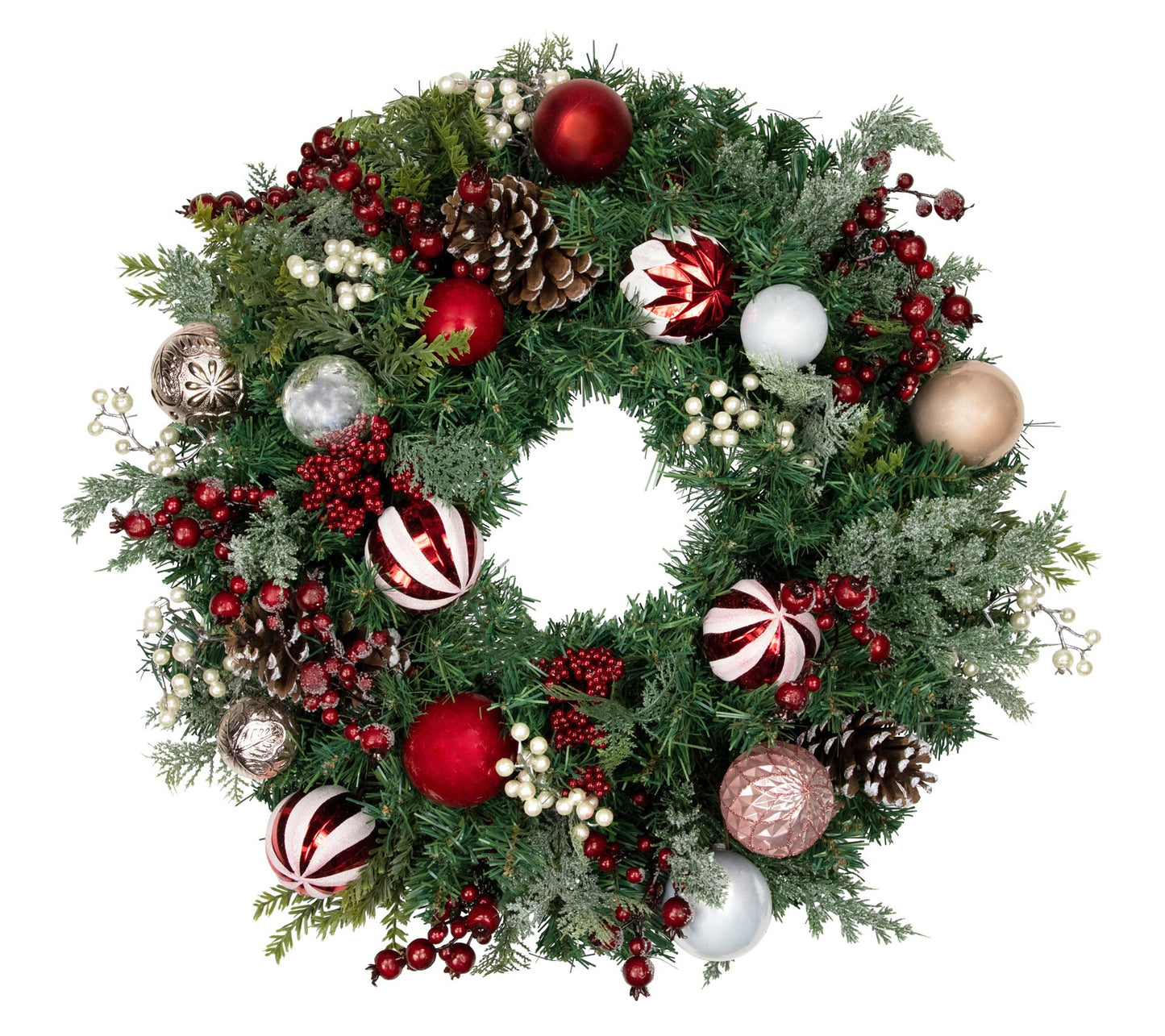 Northlight Pine Christmas Wreath Unlit 28"