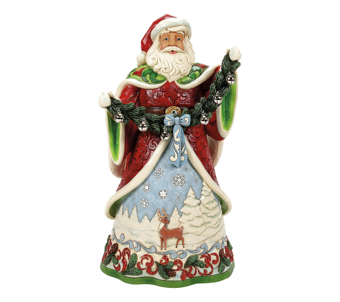Jim Shore Heartwood Creek Collector Edition Santa Fig 14.5in
