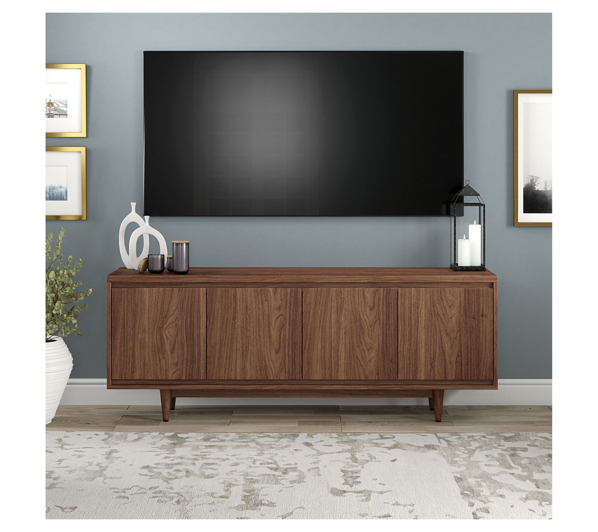 Hudson&Canal Aelin Rectangular TV Stand for TV's