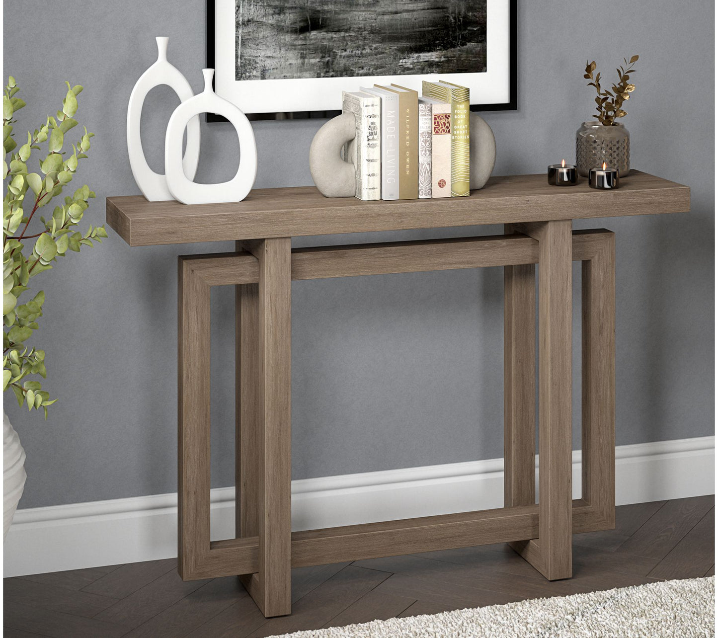 Hudson&Canal Breslow 44" Wide Rectangular Console Table