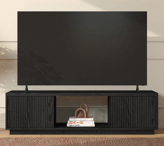 Hudson&Canal Dorian Rectangular TV Stand for TV's up to 65"