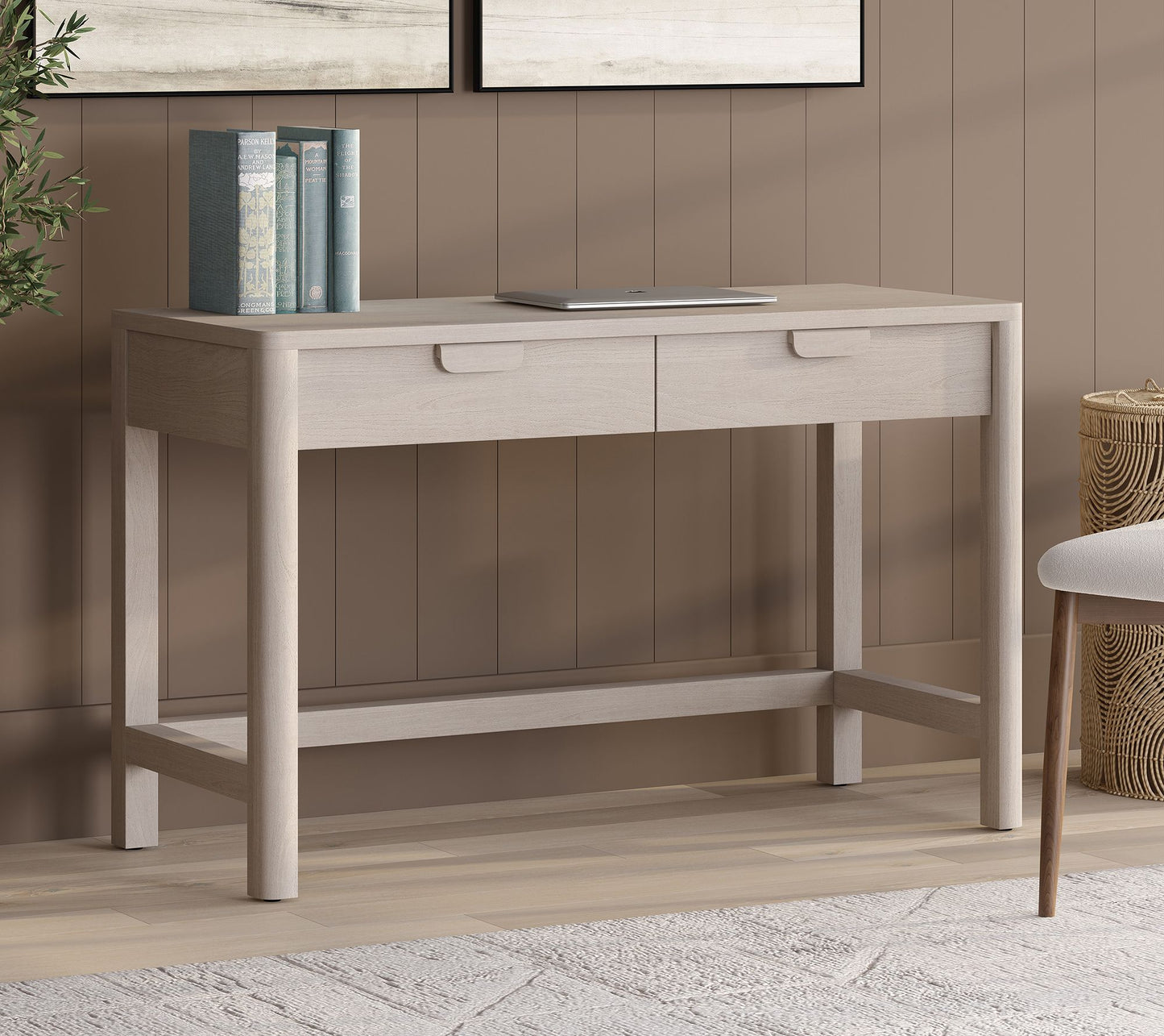 Hudson&Canal Fern 48" Wide Rectangular Desk