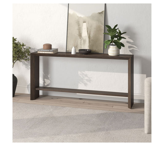 Hudson&Canal Os man 64" Wide Re ctangular Conso le Table