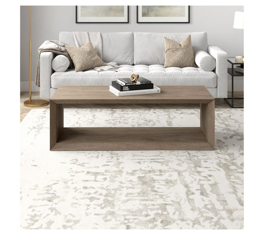 HudsonOsmond 58" Wide Rectangular Coffee Table