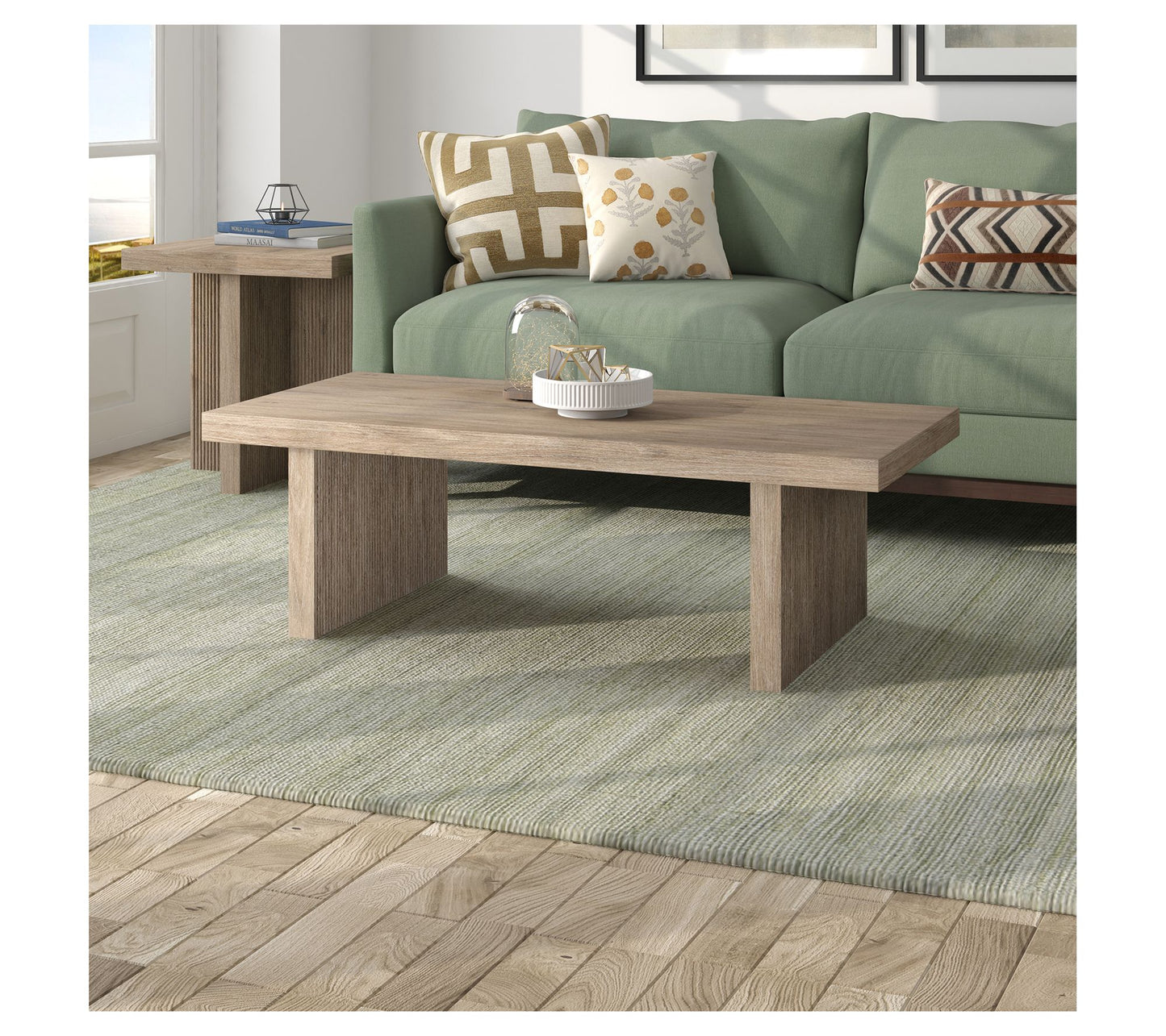 Hudson&Canal Soren 48" Wide Rectangular CoffeeTable