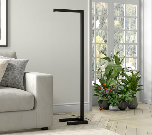 Hudson&Canal Malin Integrated LED Floor Lamp  with Metal Shade