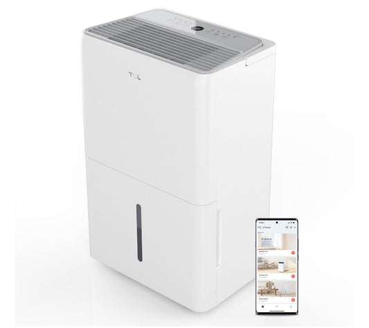TCL 4,500 Sq. Ft. 50-Pint Energy Star Smart Dehumidifier