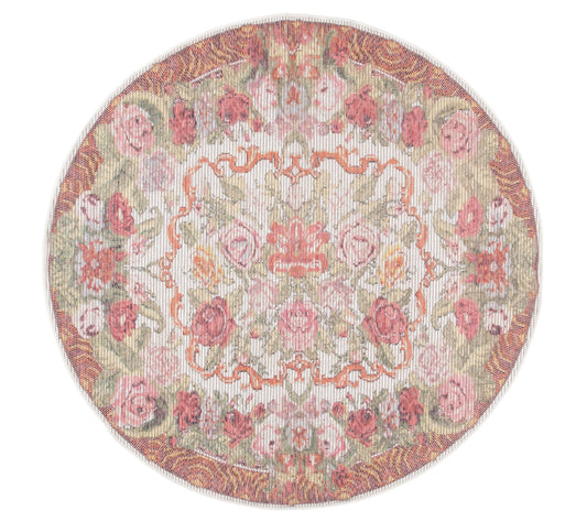 Safavieh Rosevine Washable 6'-7" x 6'-7" RoundRug