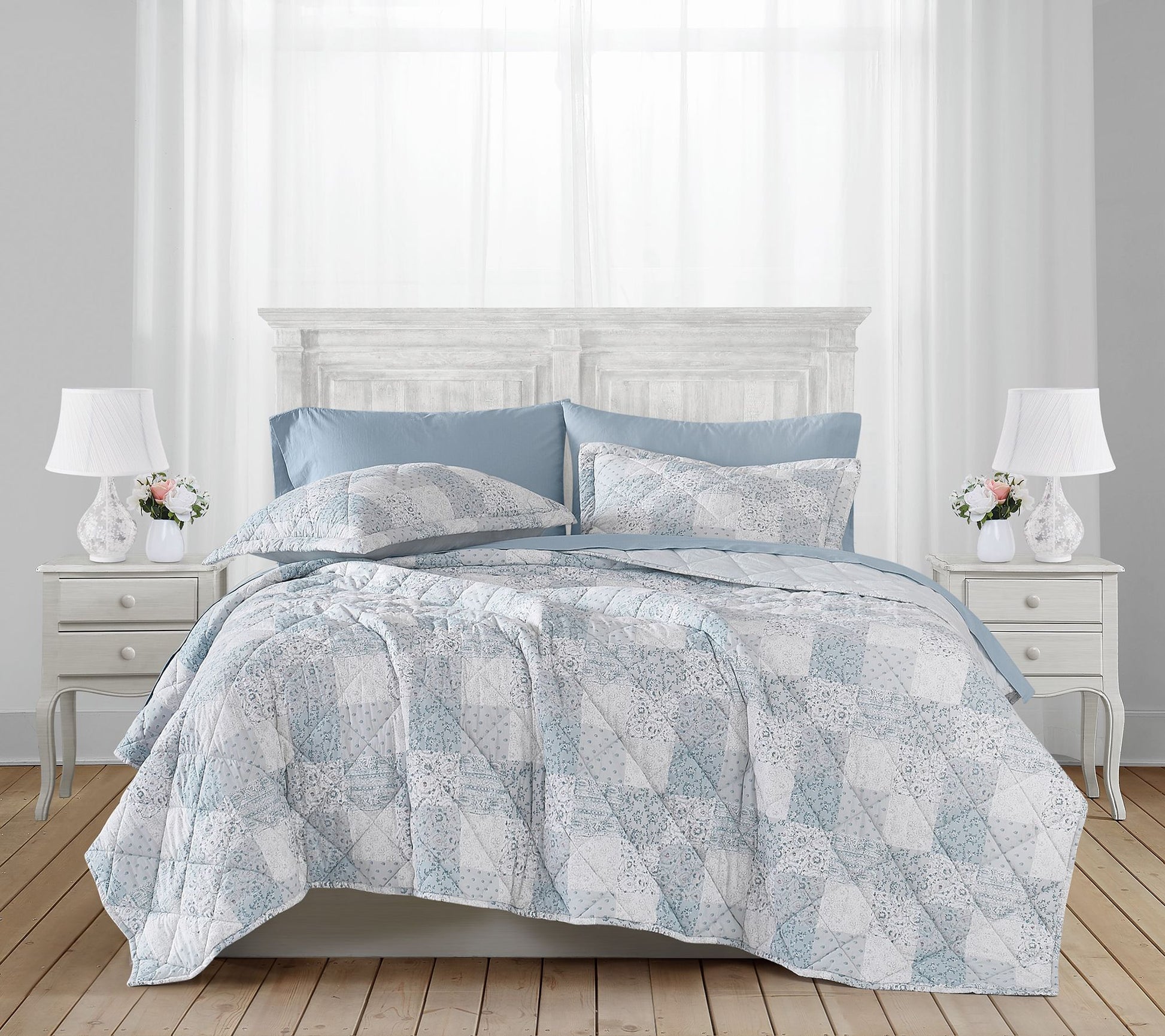 The Farmhouse by Rachel Ashwell Bohemian Rhapsody King Quilt