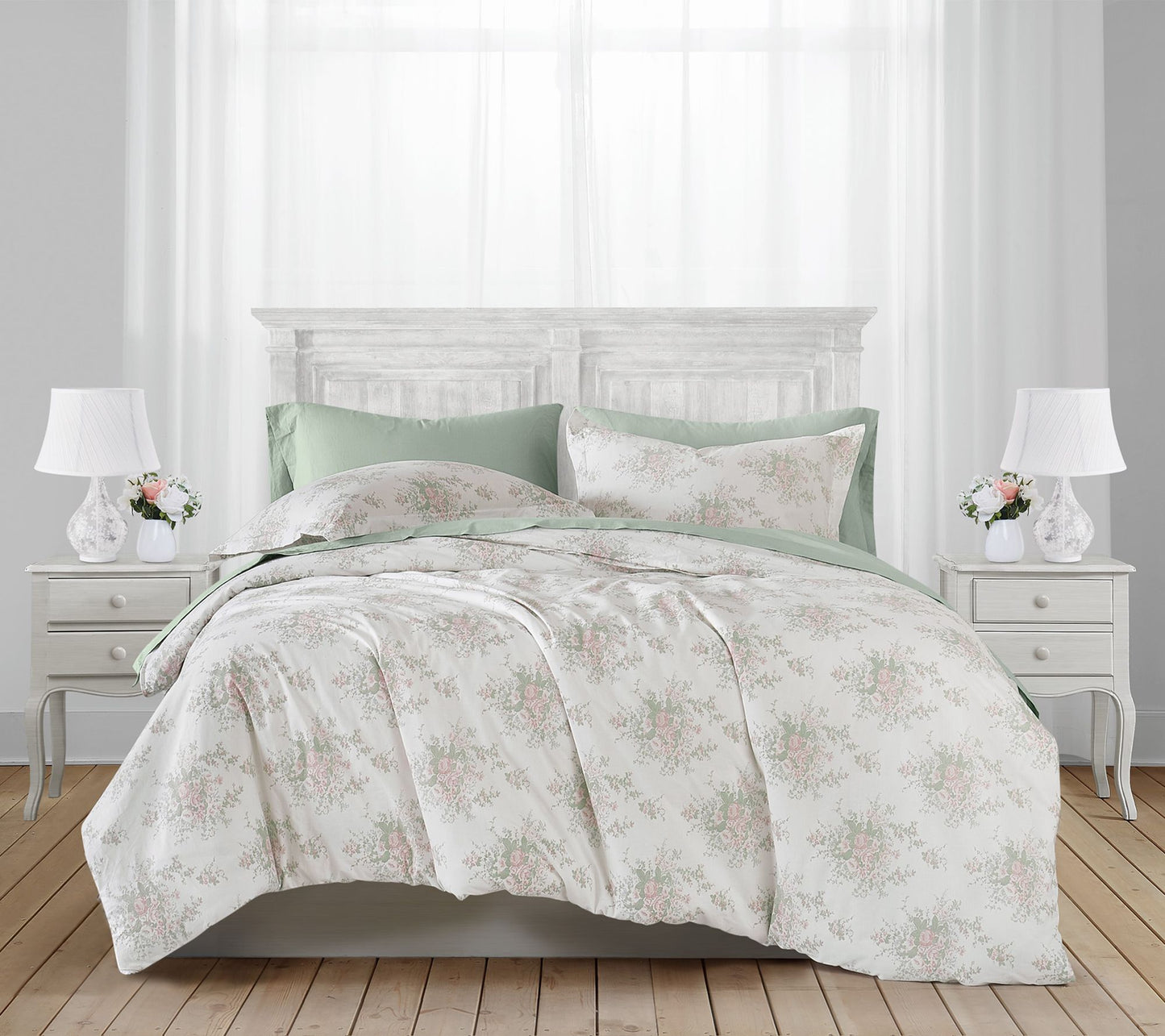 The Farmhouse by Rachel Ashwell English GardenKing Duvet Set