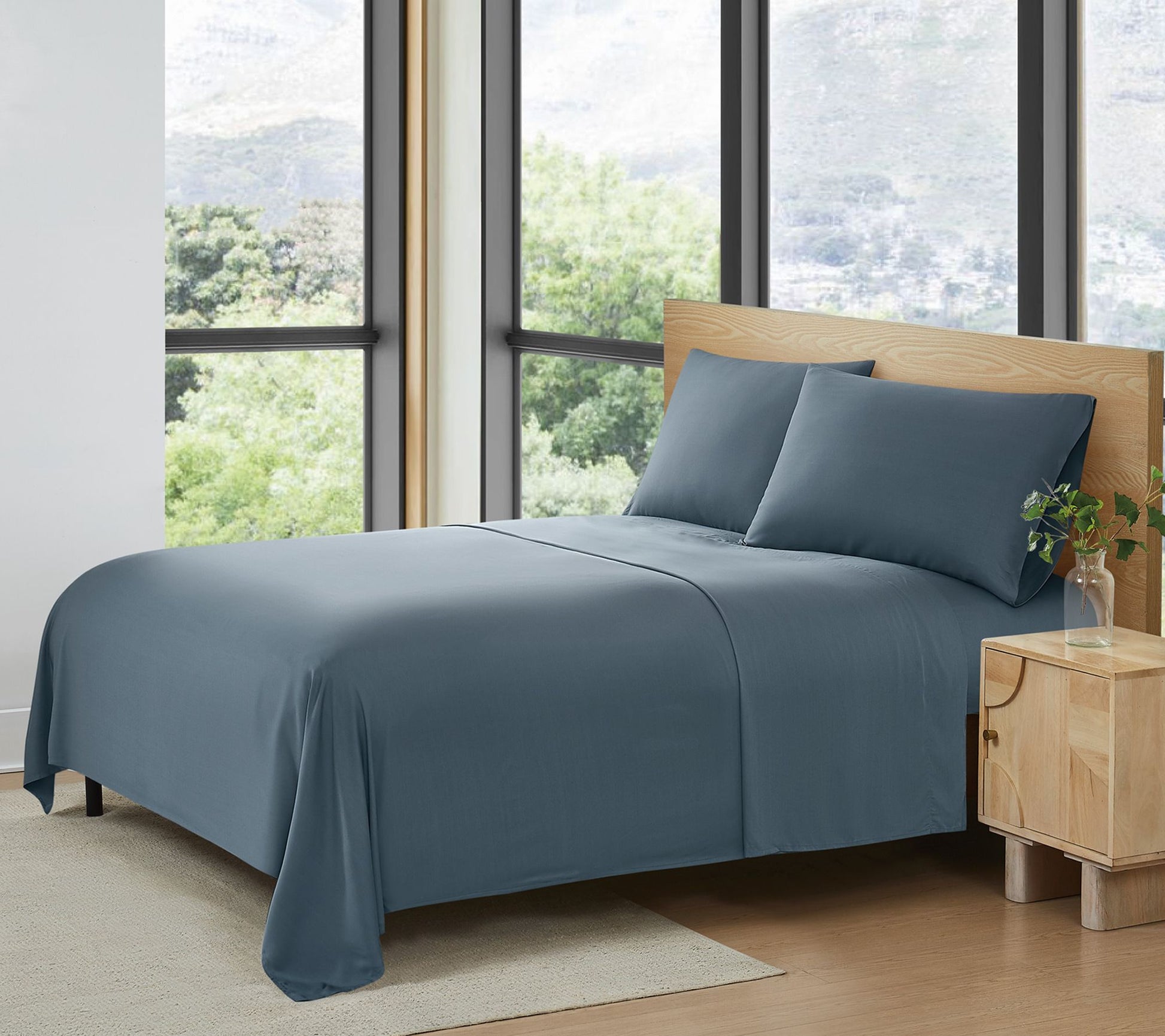 Frye Rayon from Bamboo 4-Piece King  Sheet Set