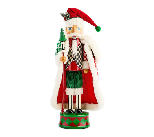 MacKenzie-Childs Check It Out Nutcracker