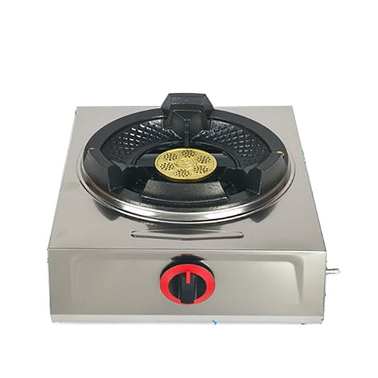 high pressure burner cast iron desktop stove liquefied gas commercial single burner
