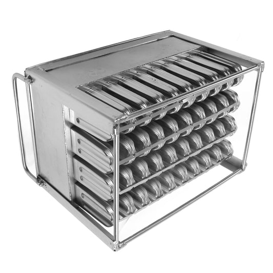 ice cream maker , stainless steel ice cream , ice cream maker 304 stainless steel stick holder with lid home commercial 50ml 34.6x24x24 cm silver
