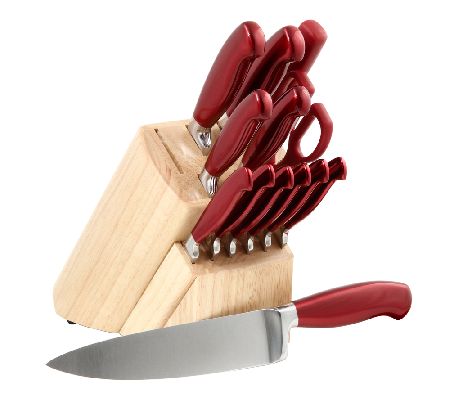 Hampton Forge Signature Argentum 14-Piece KnifeBlock Set