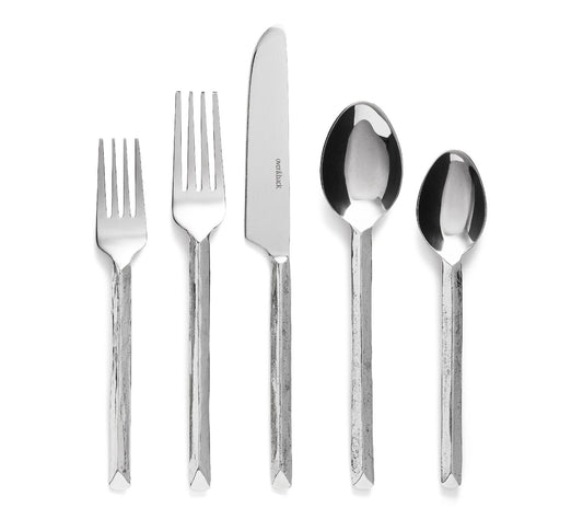 over&back 20-Piece Hand-Forged Flatware Set - Service for 4