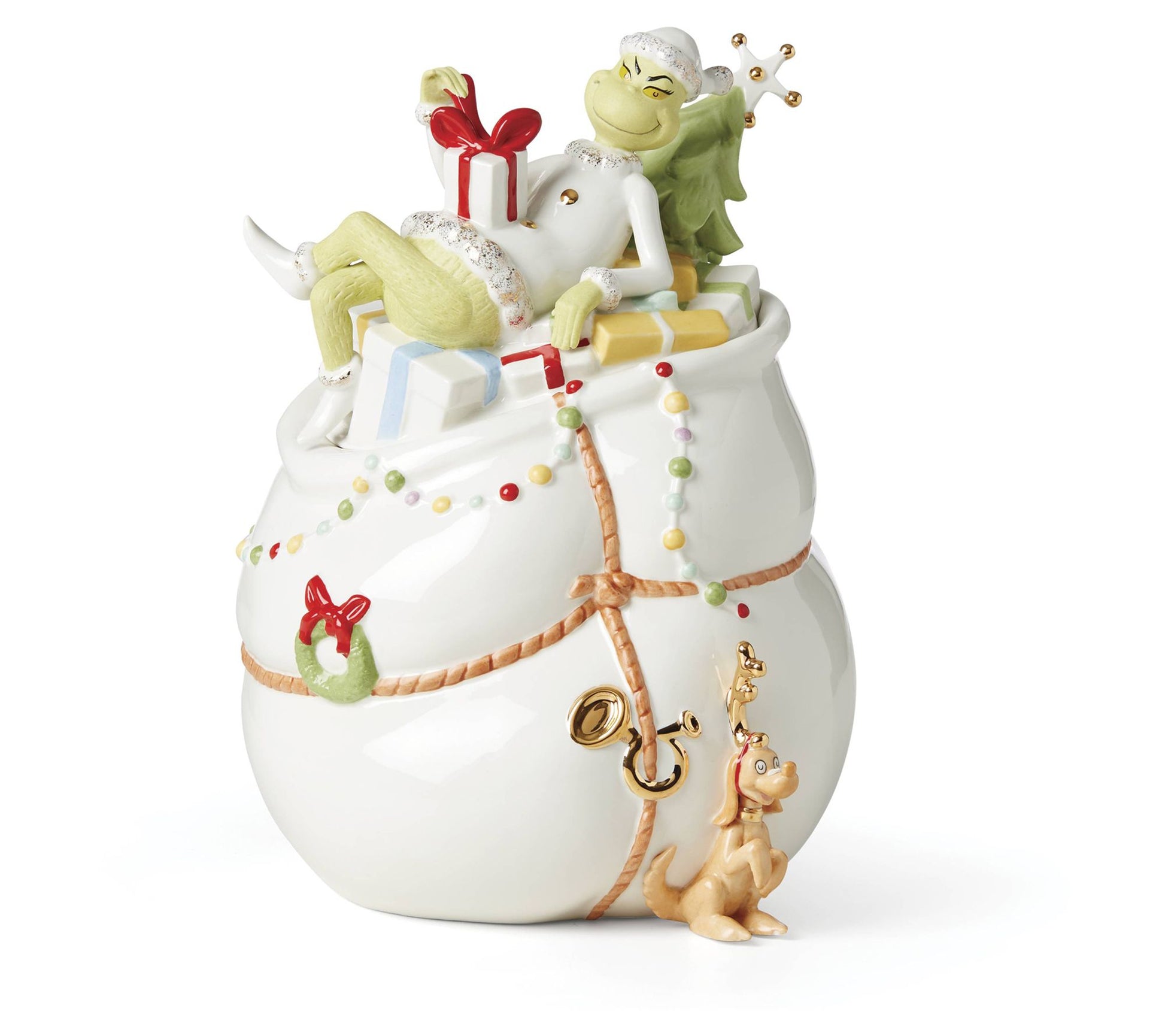 Lenox Merry Grinchmas Cookie Jar