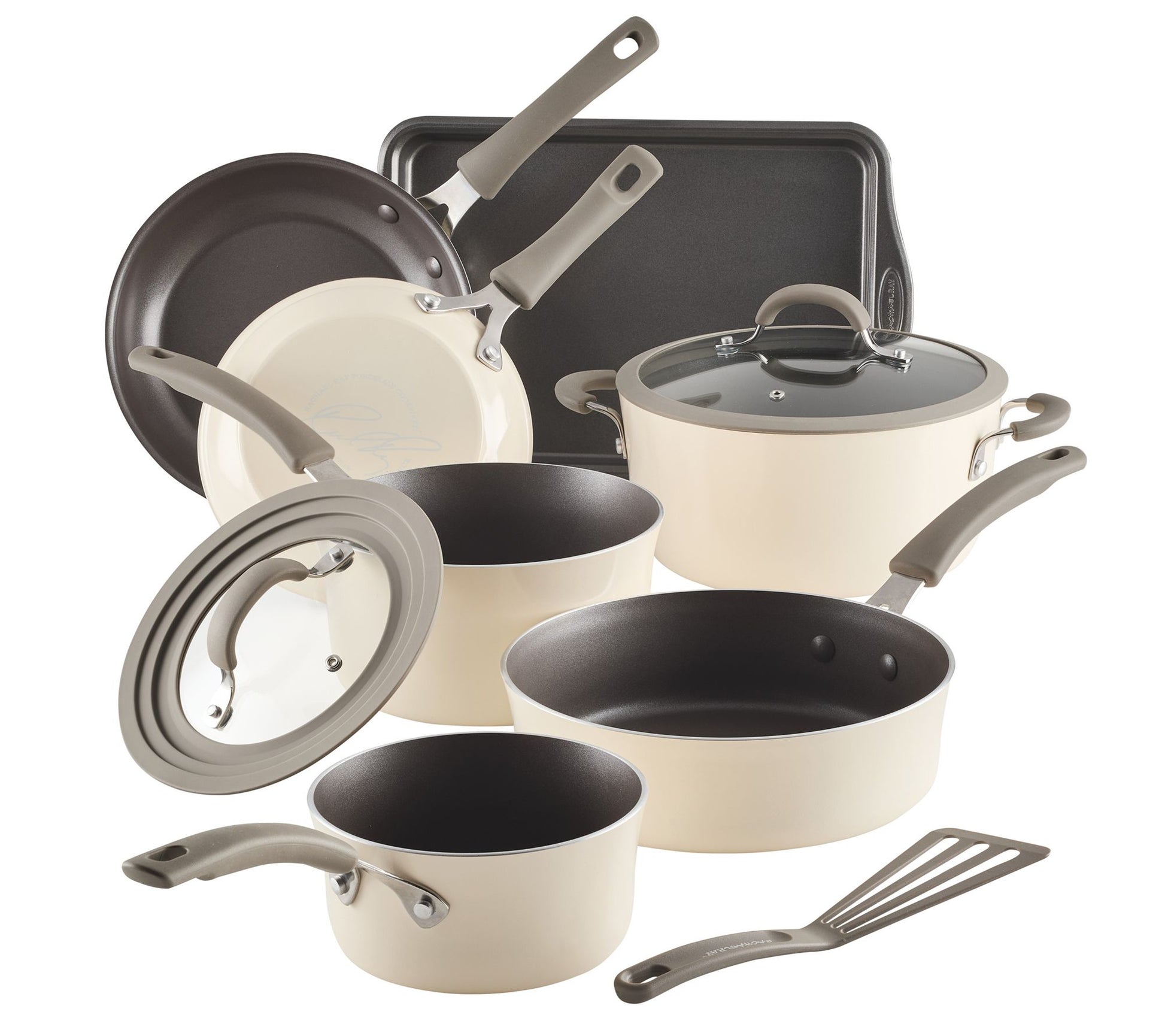 Rachael Ray Cook + Create 10-Piece Nonstick Cookware Set
