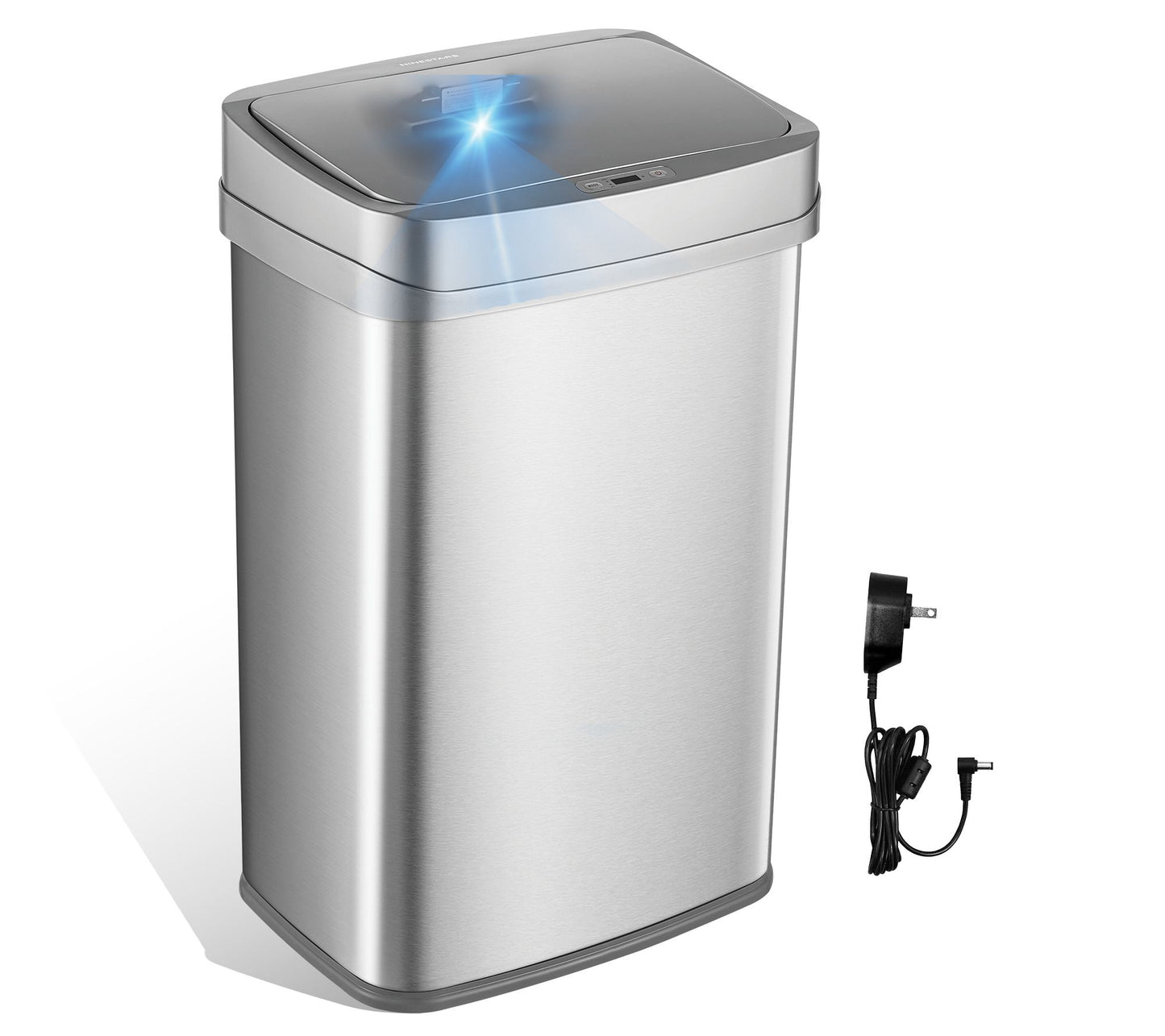 Ninestars 13-Gal UV Odor Neutralizing Motion Sensor Trash Can