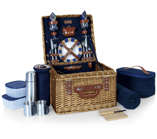 Picnic Time Canterbury Deluxe Picnic Basket for2
