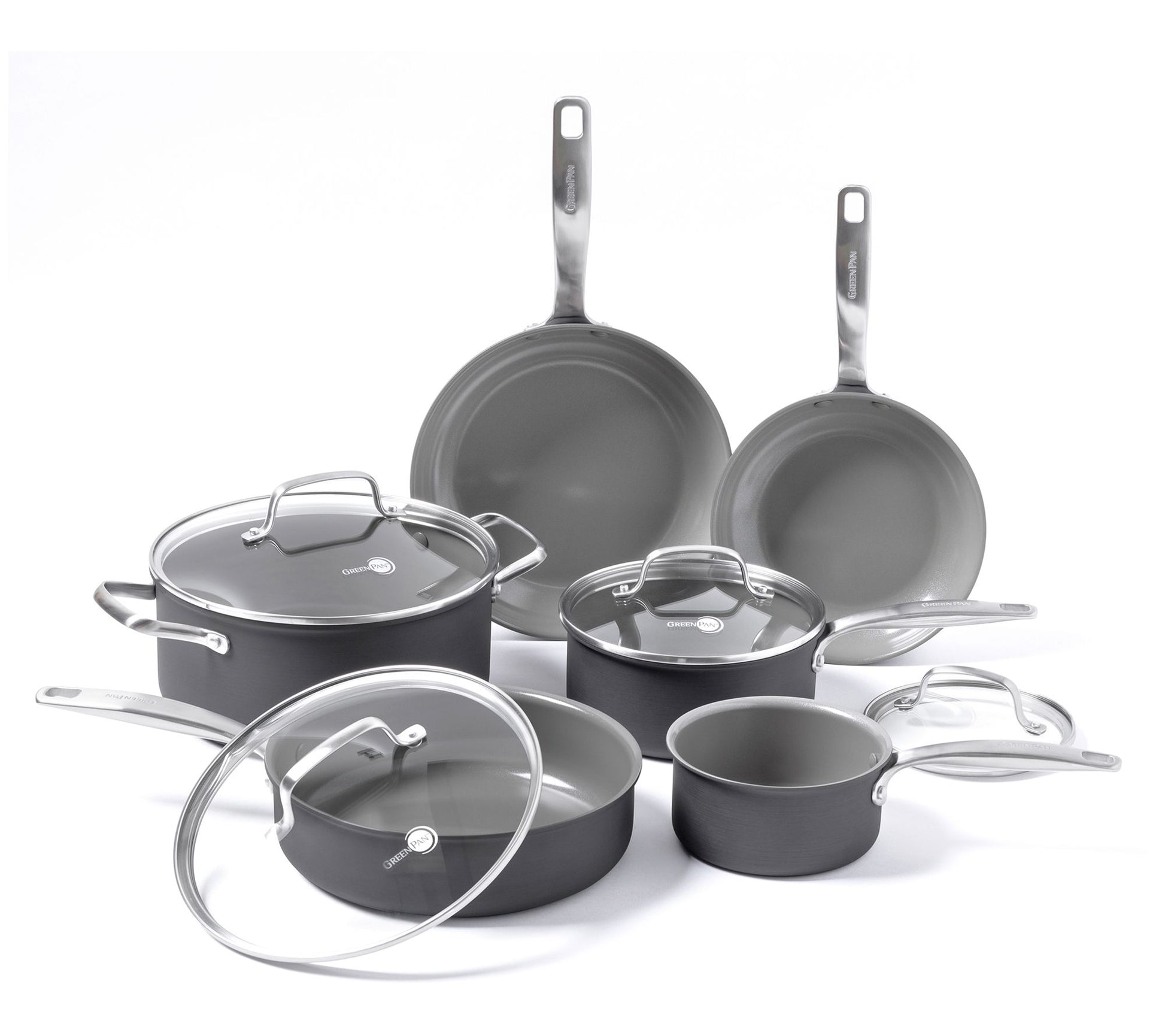 GreenPan Chatham Ceramic Non-Stick 10-Piece Cookware Set