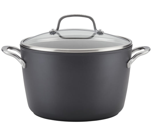 KitchenAid Nonstick Stockpot with Lid, 8qt