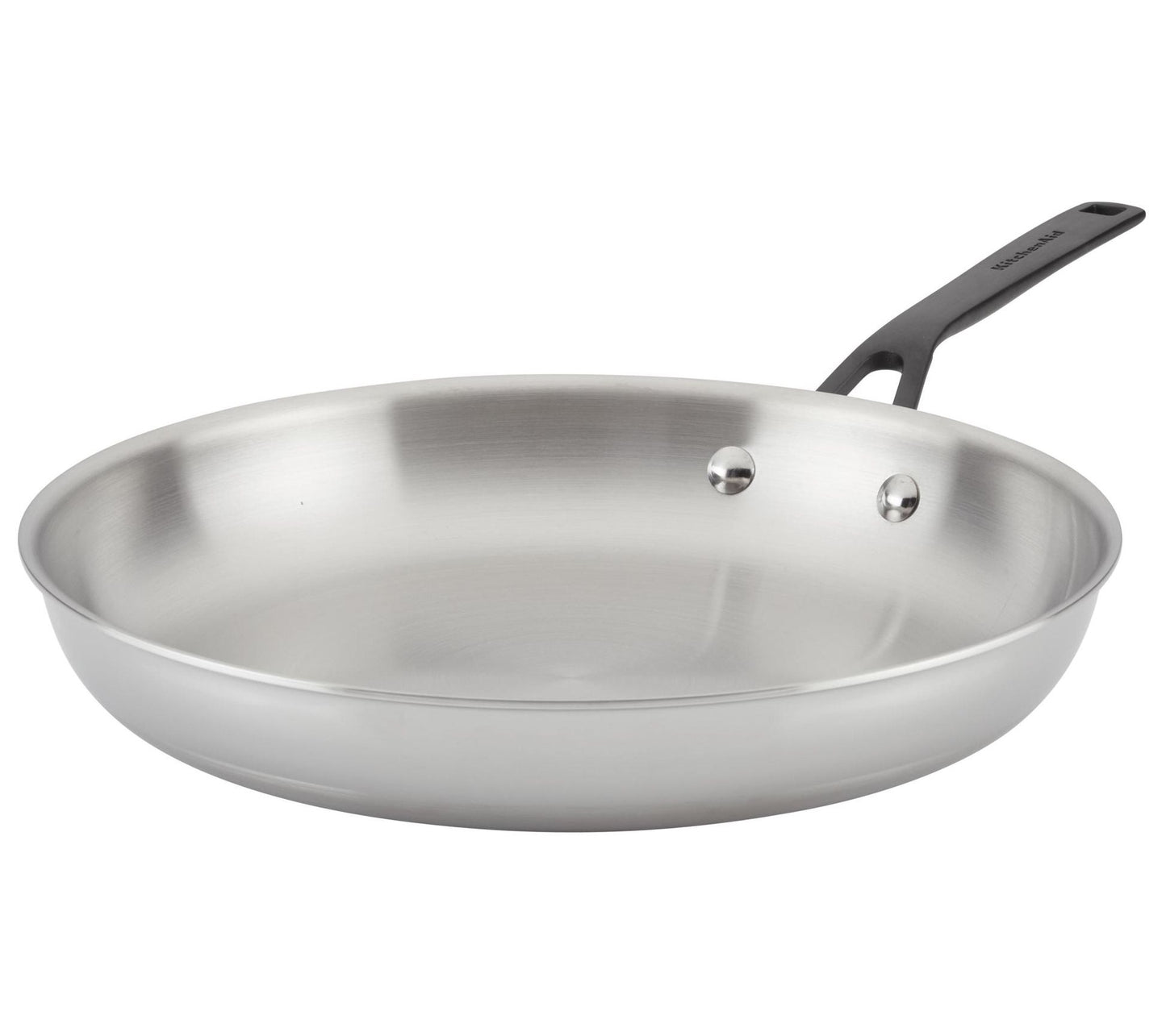 KitchenAid 5-Ply Clad Stainless Steel 12.25-Inch Frying Pan