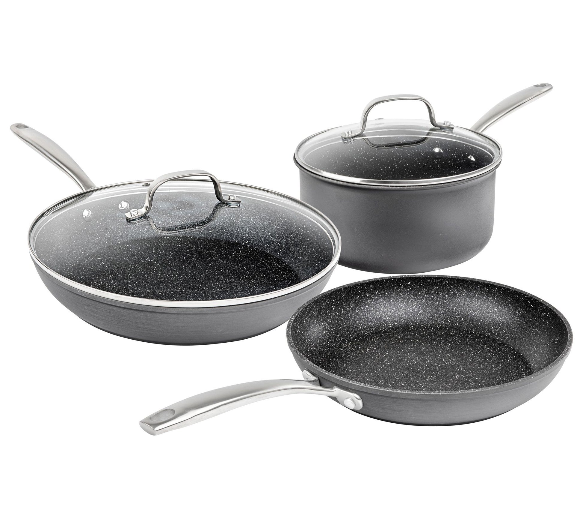 Granitestone Pro 5 Piece Nonstick Cookware Set