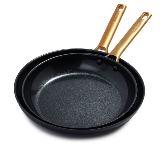 GreenPan Reserve 2pc Black Saute Pan Set