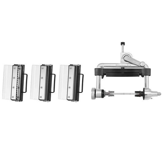 KitchenAid Vege table Sheet Cut ter Attachment with Noodle Bla